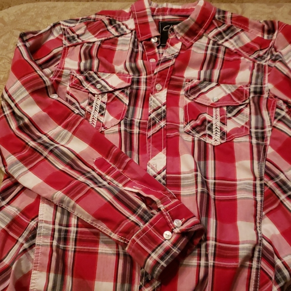 Men's button down shirt
